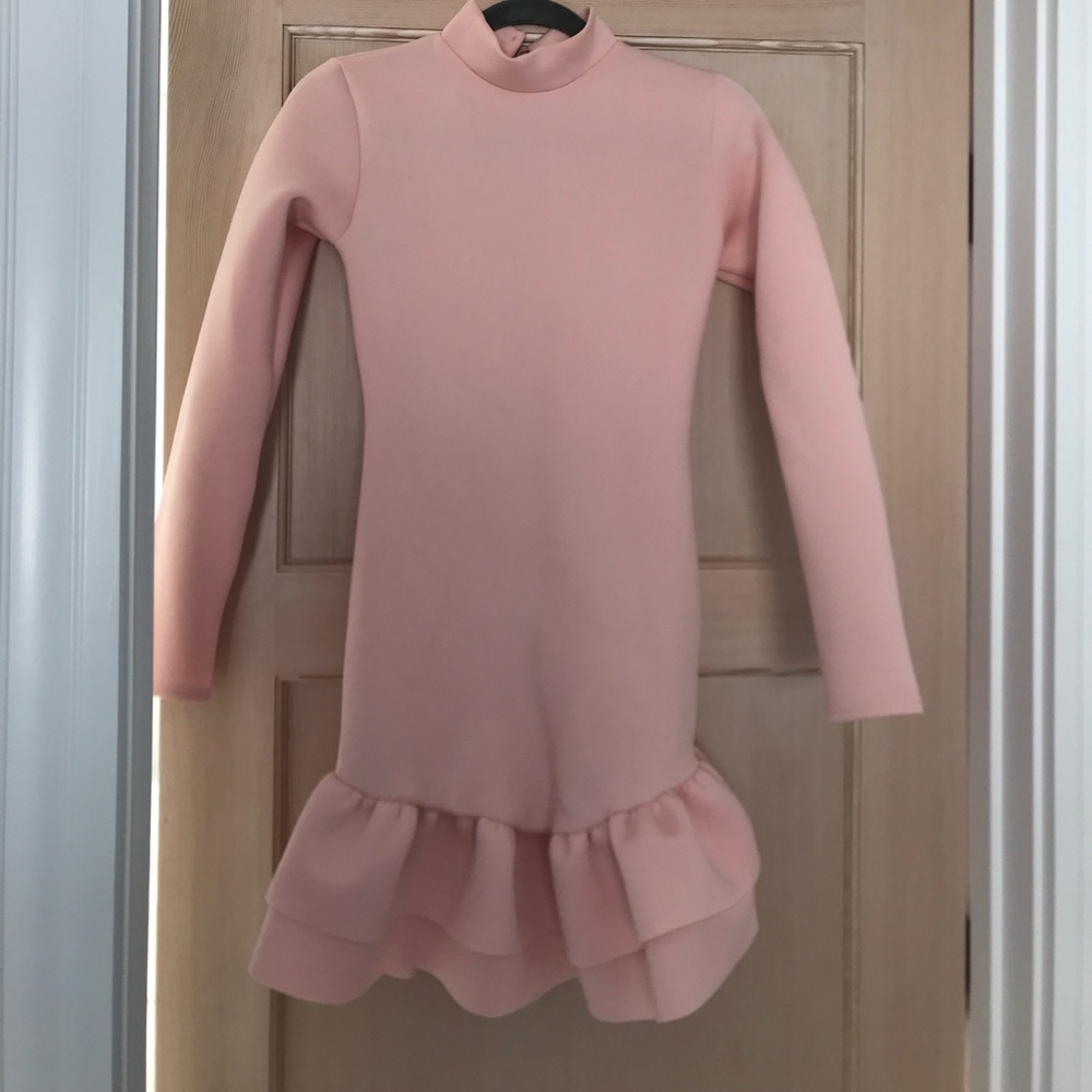 Pretty Little Thing Pink Scuba Mini Dress